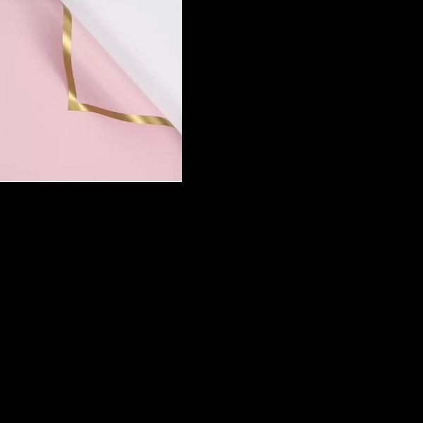 PAPEL COREANO ROSA PASTEL OORO MISTERY 58X58 PASCUA E10